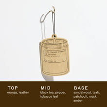 Load image into Gallery viewer, Teakwood &amp; Tobacco Air Freshener
