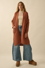 Load image into Gallery viewer, Sunburn Chunky Cable Knit Cardigan
