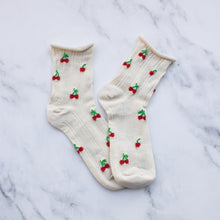 Load image into Gallery viewer, Vintage Cherry Socks Tiepology
