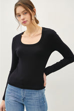 Load image into Gallery viewer, Black Basic Long Sleeve
