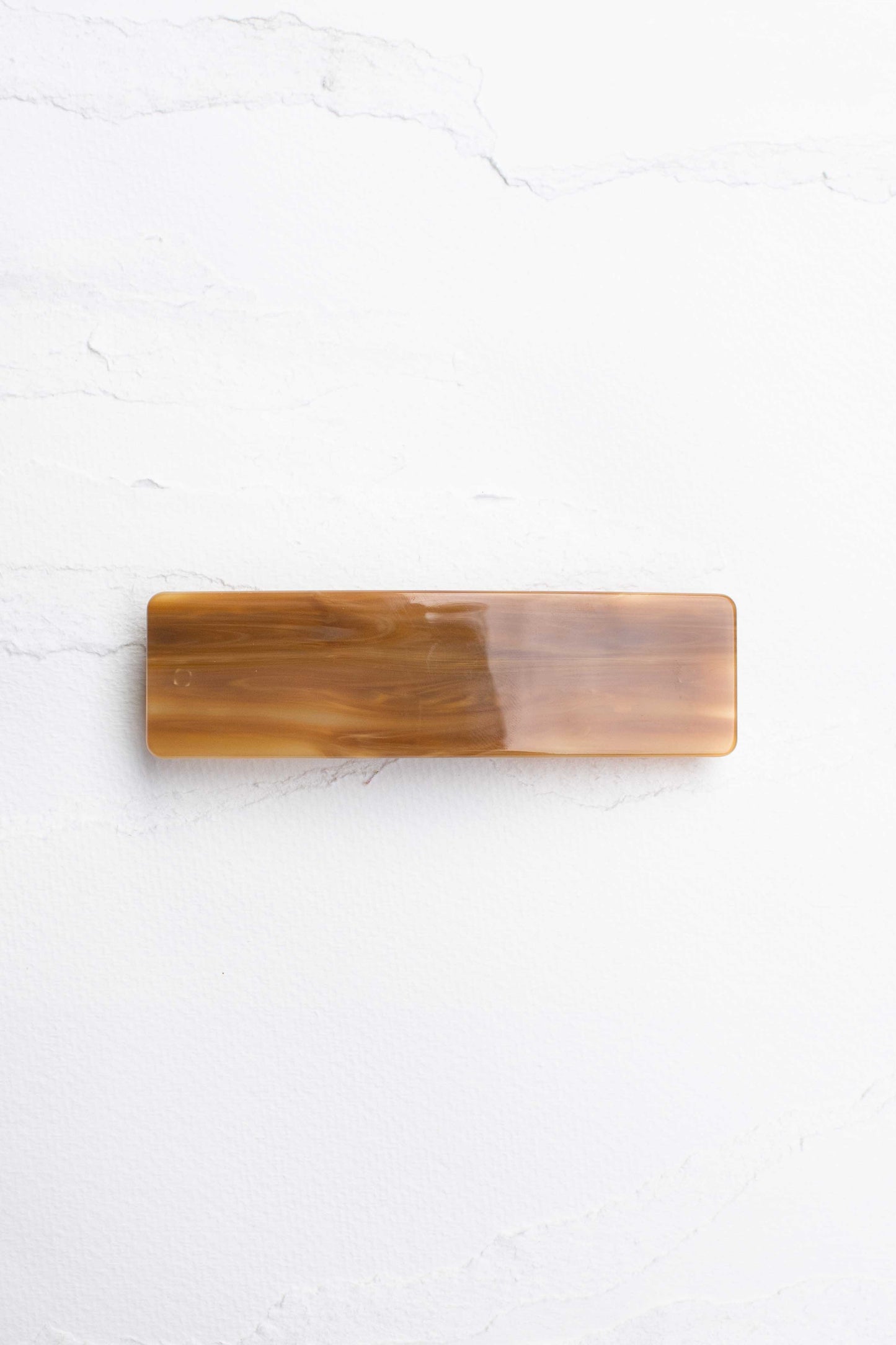 Classic Rectangular Cellulose Acetate Hair Barrettes
