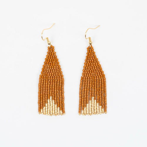 Saddle Beaded Earrings Altiplano