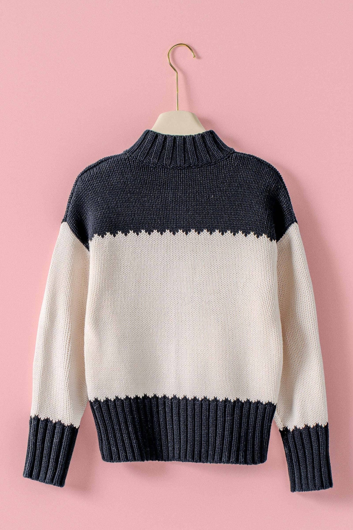 Western Horse Intarsia Knit Cardigan