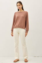 Load image into Gallery viewer, Super Soft Relaxed Fit Raglan Top
