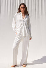 Load image into Gallery viewer, Stripe Linen Shirt Top
