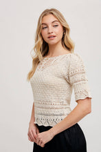 Load image into Gallery viewer, Boho Crochet Top
