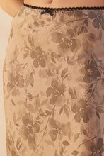 Load image into Gallery viewer, Floral Satin Maxi Skirt
