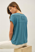 Load image into Gallery viewer, Teal Boxy Tee
