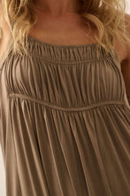 Load image into Gallery viewer, Taupe Knit Wide-Leg Cropped Jumpsuit
