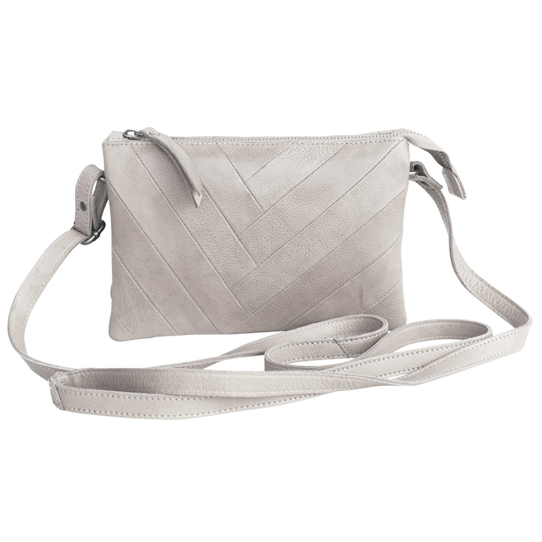 Oat Sunny Handcrafted Leather Purse Latico Leather