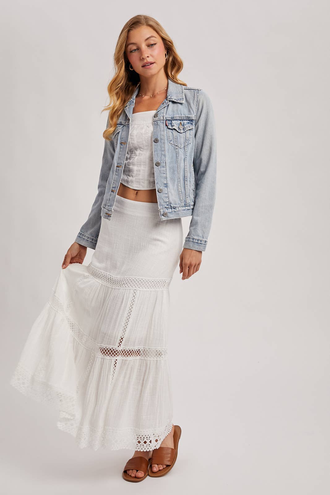 Bohemian Crochet Skirt 