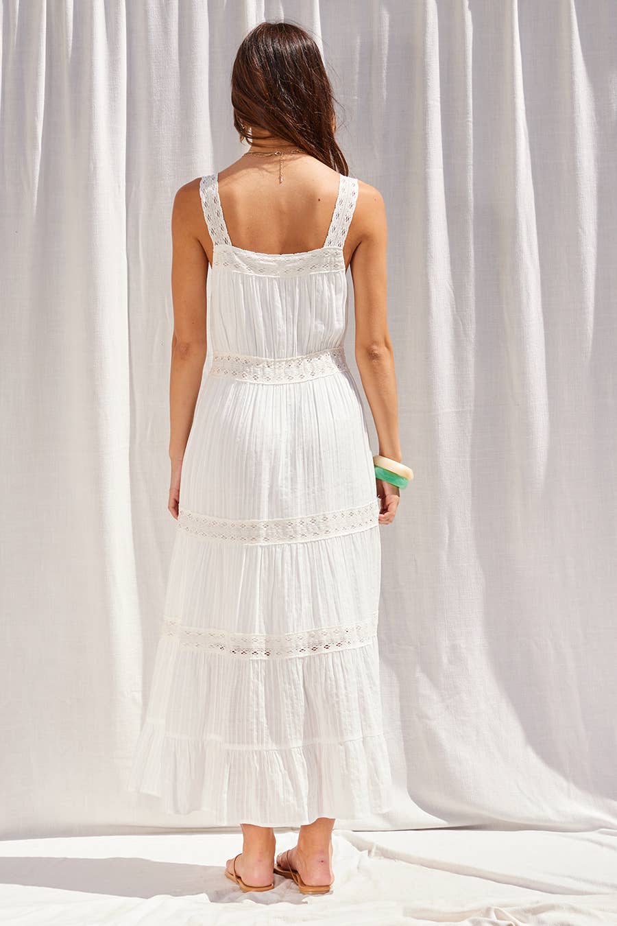 Lace Tiered Dress