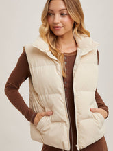Load image into Gallery viewer, Ecru Corduroy Vest
