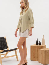 Load image into Gallery viewer, Olive Button Down Shirt
