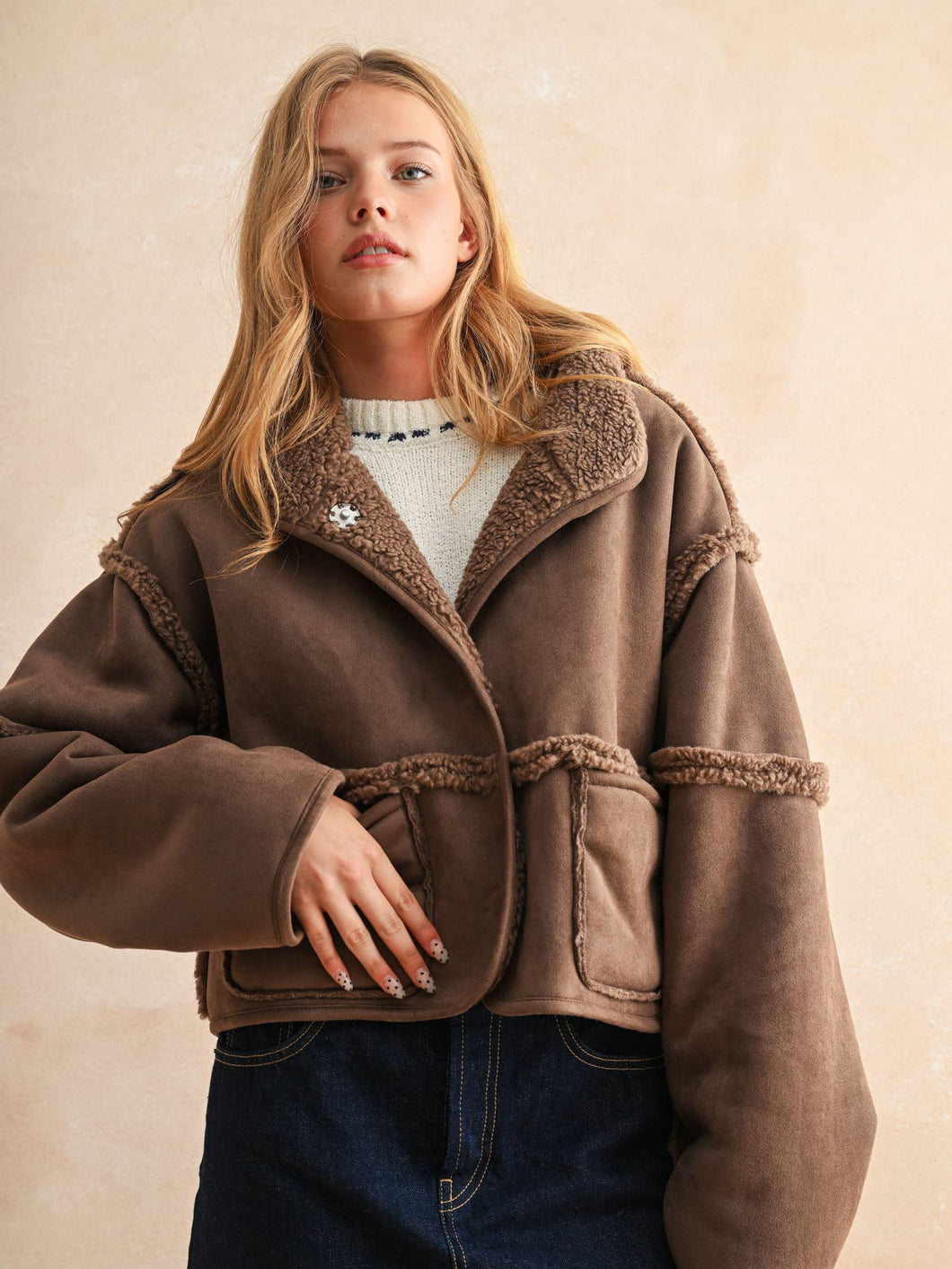 Suede Reversible Jacket