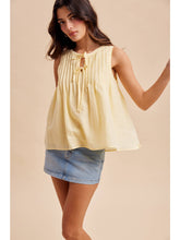 Load image into Gallery viewer, Pintuck Cotton Blouse
