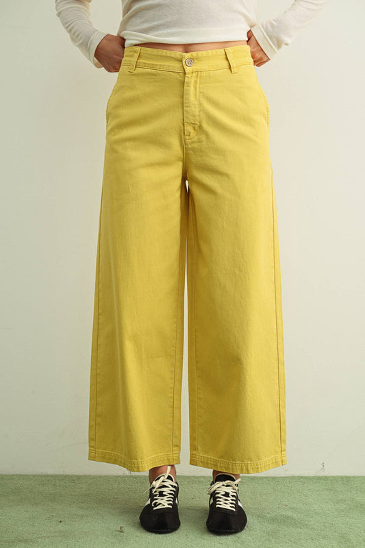 Cotton Barrel Pants