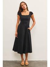 Load image into Gallery viewer, Black A-Line Dress
