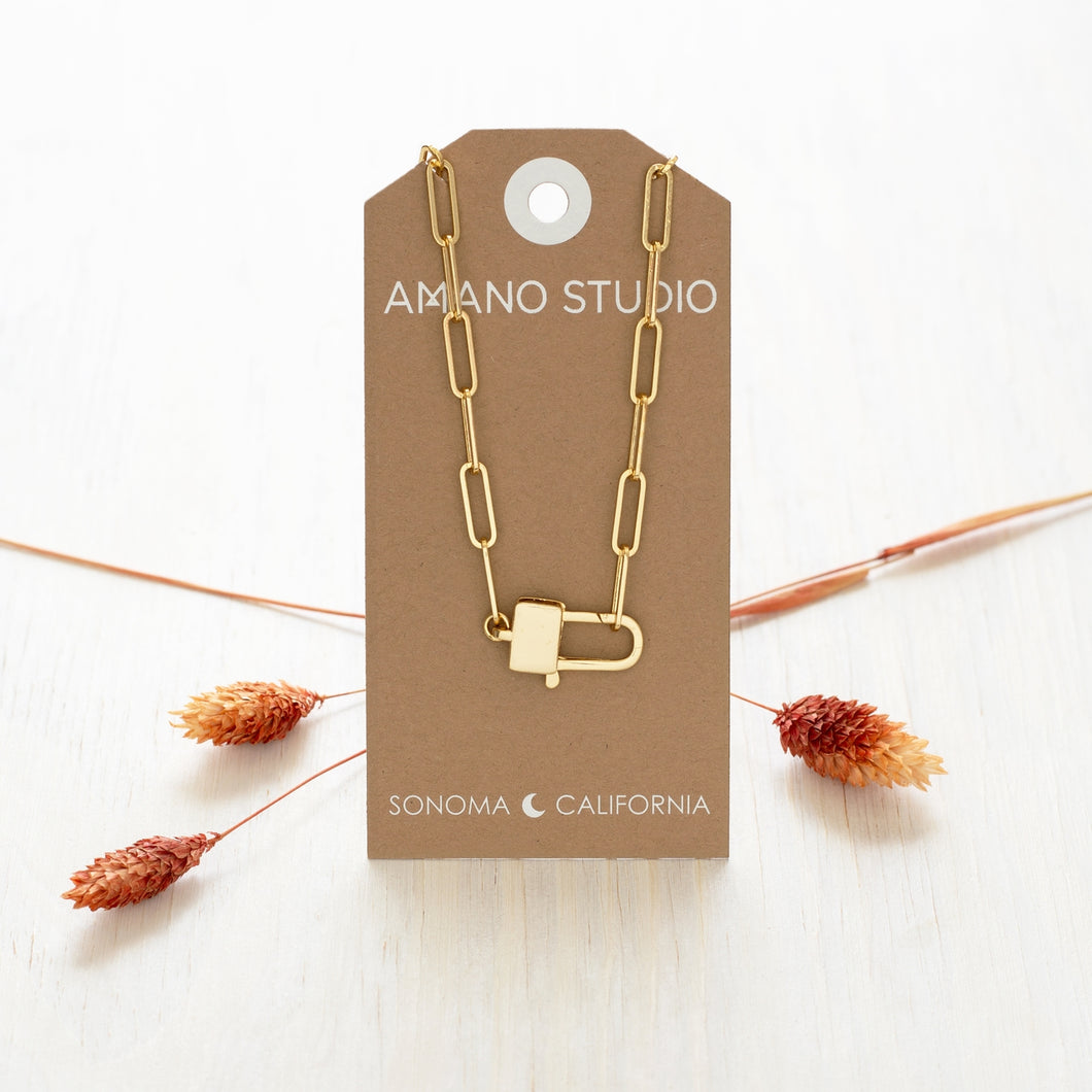 Paperclip Chain Neckalce
