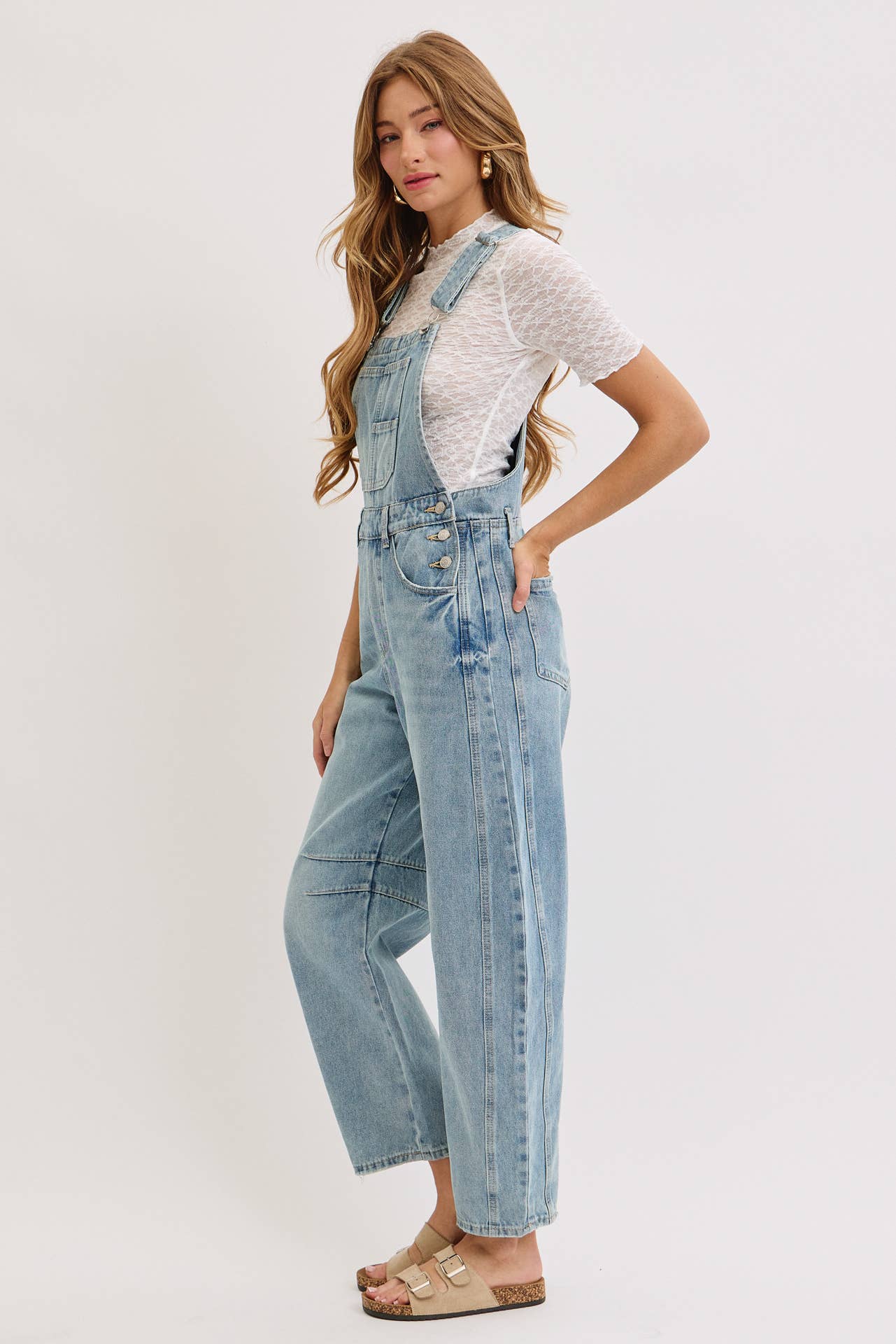 Barrel Leg Classic Overalls