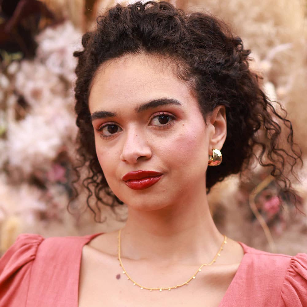 Hammered Vintage Style Hoops 