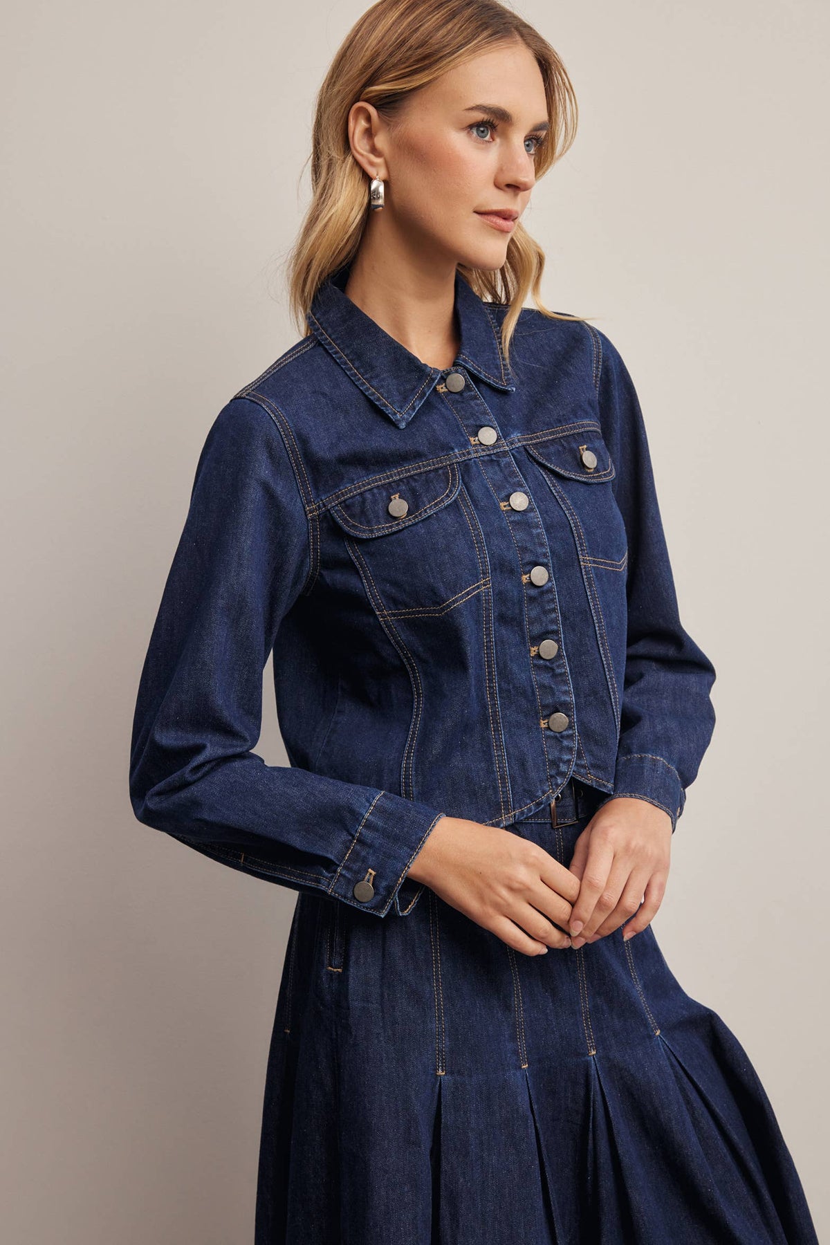 Tailored Denim Jacket