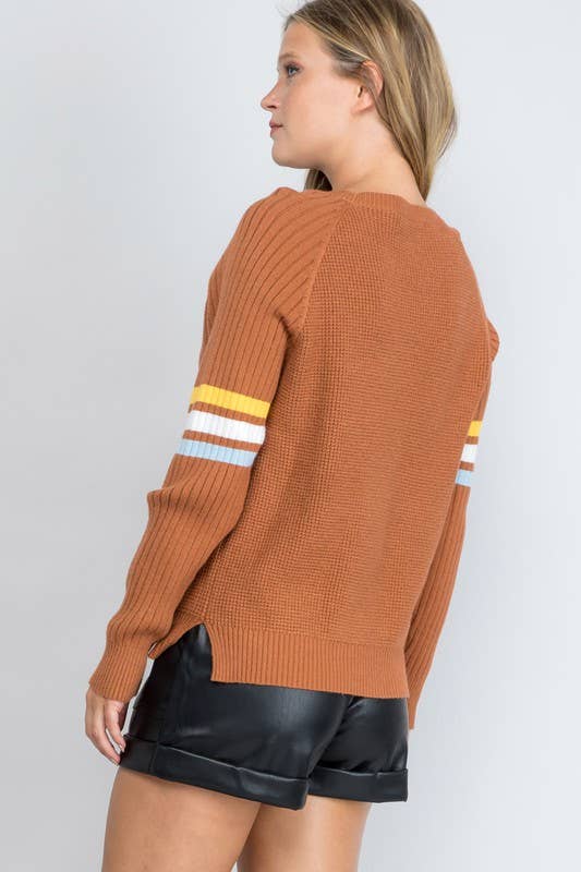 Camel Knit Sweater