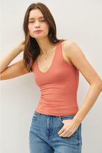 Load image into Gallery viewer, Spring Basic V-Neck Tank
