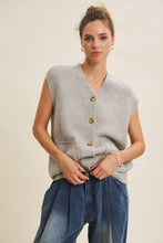 Load image into Gallery viewer, Timeless Cozy Sweater Vest Top
