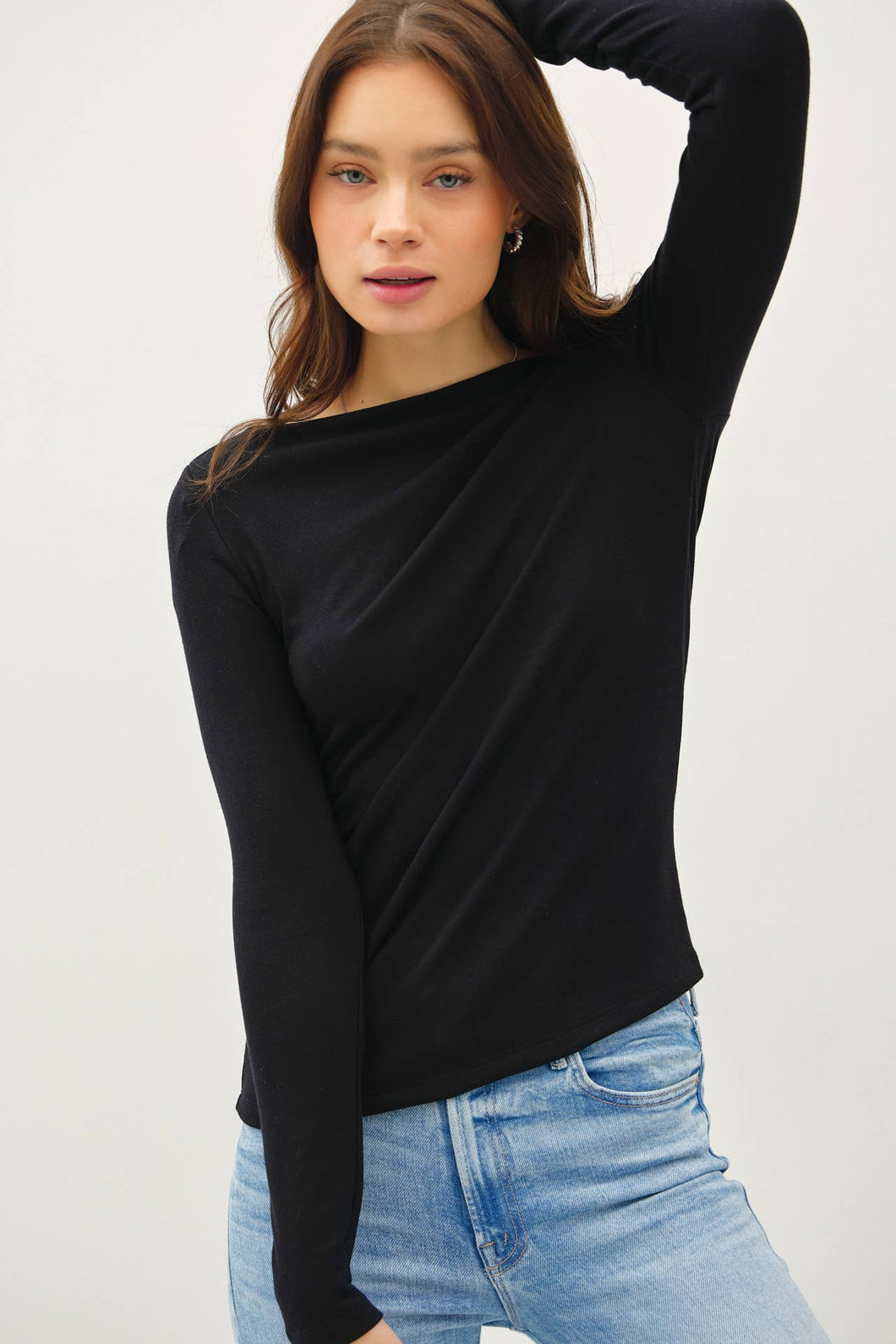 Basic Boat Neck Top 