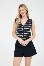 Load image into Gallery viewer, Crochet Knit Vest
