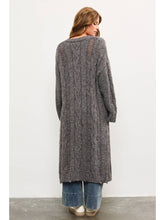 Load image into Gallery viewer, Charcoal Cardigan
