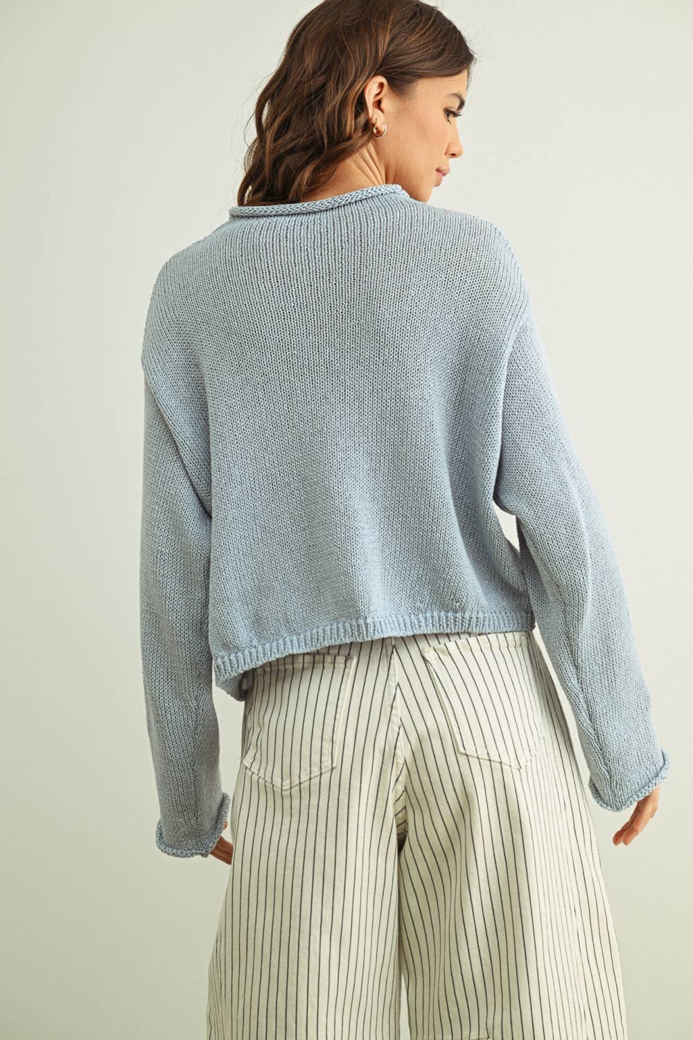 Lightweight Button Front Cardigan