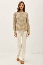 Load image into Gallery viewer, Textured Beachy Sweater
