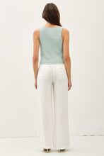 Load image into Gallery viewer, Jade Classic Cotton Slub Vest
