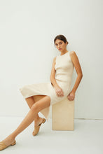 Load image into Gallery viewer, Ribbed Leg Slit Midi Dress Be Cool
