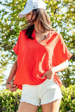 Load image into Gallery viewer, Oversized V-Neck Top
