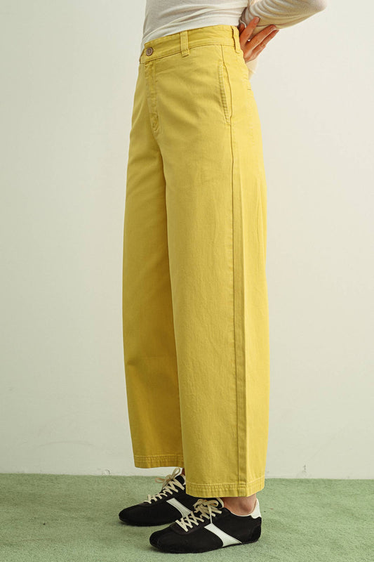 Cotton Barrel Pants