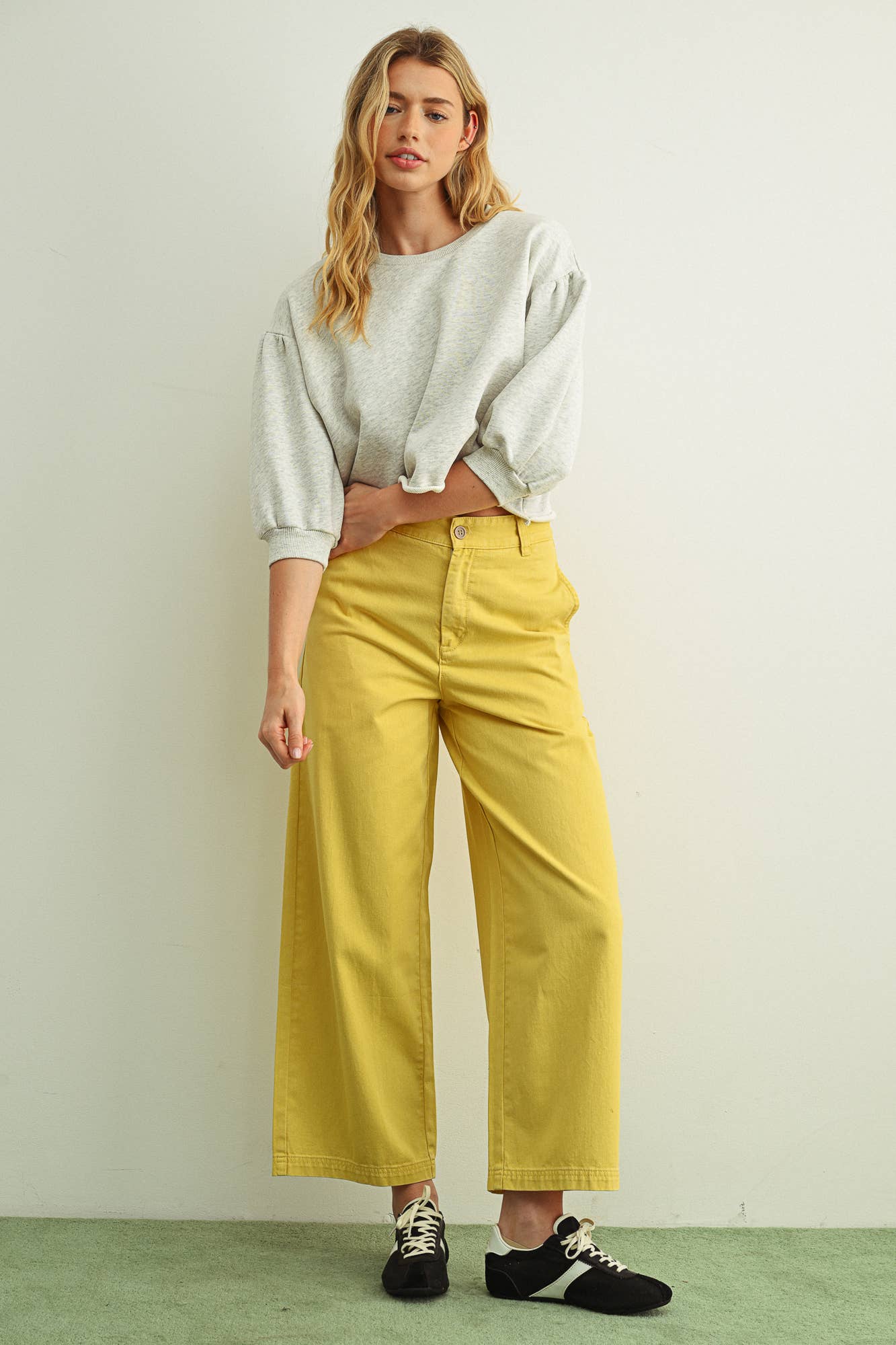 Cotton Barrel Pants