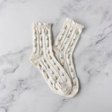 Load image into Gallery viewer, Floral Pastel Socks Tiepology
