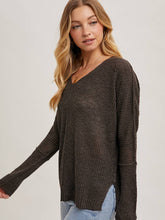 Load image into Gallery viewer, Ash Sheer Loose-Fit Pullover
