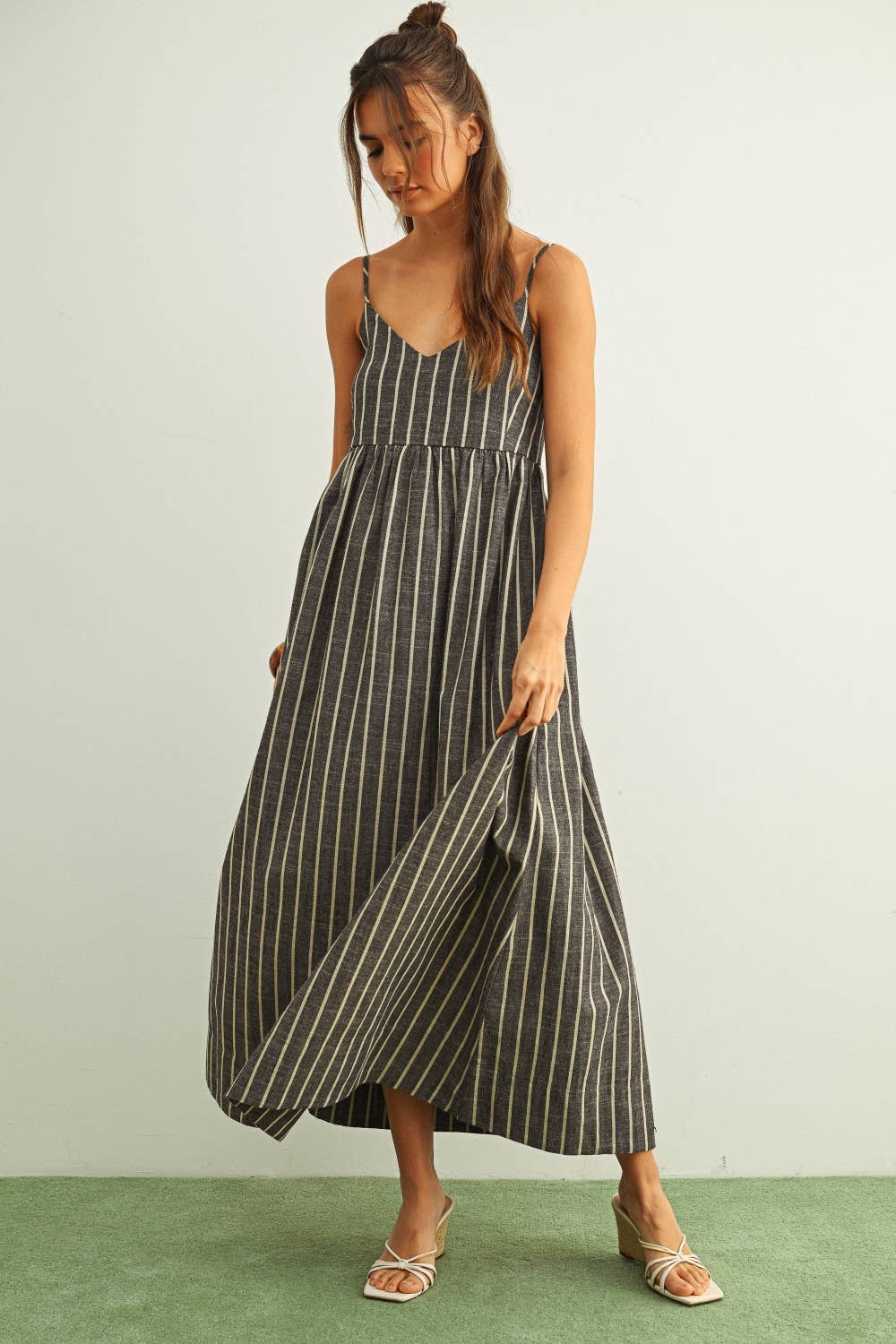 Everyday Striped Midi 