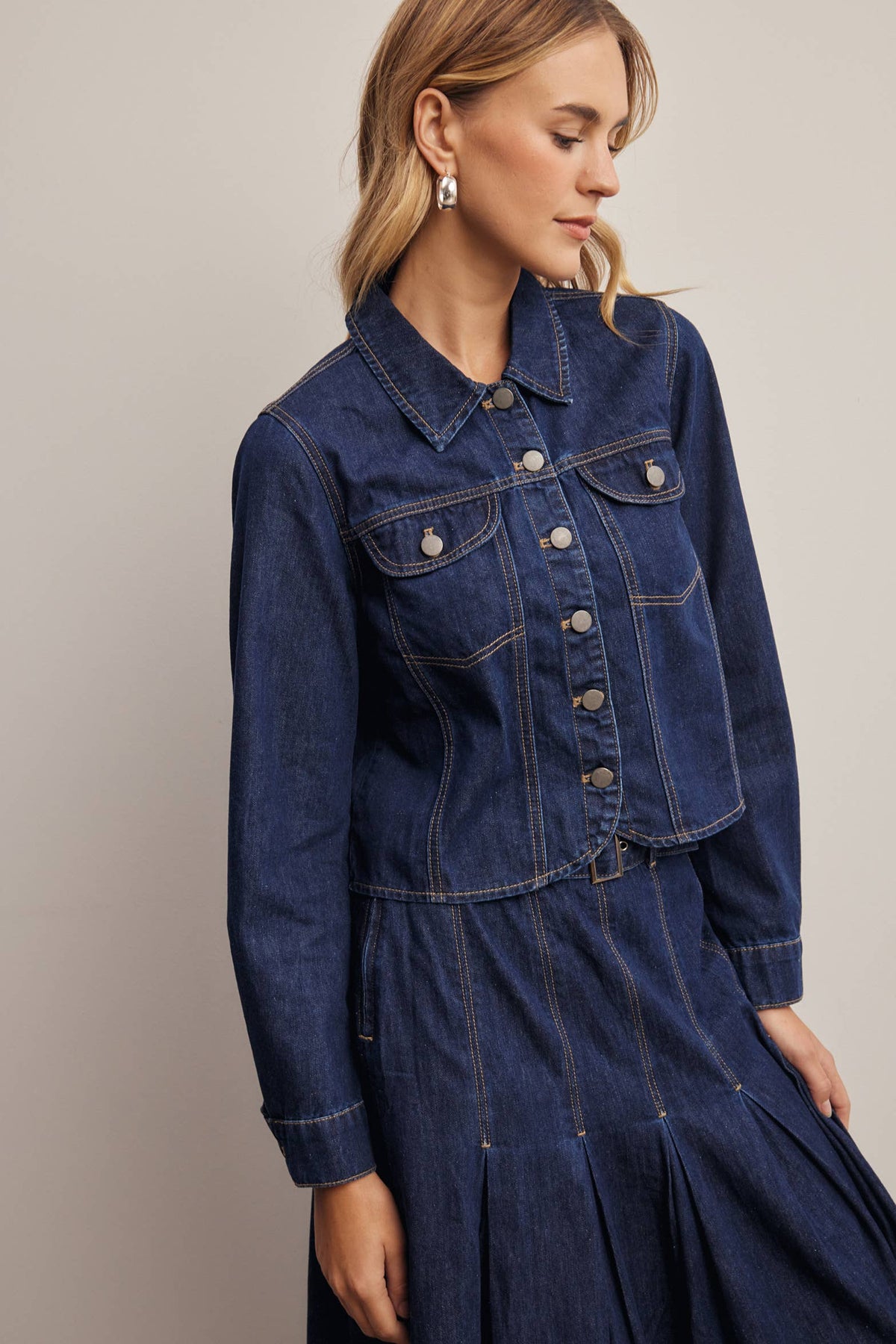 Tailored Denim Jacket