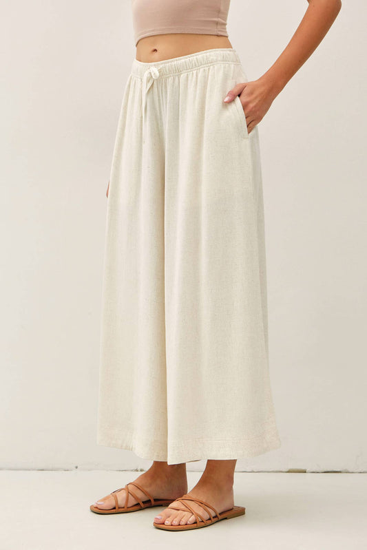 Linen Palazzo Pants