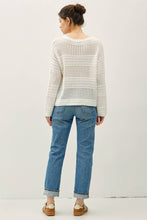 Load image into Gallery viewer, Fisherman Crochet Sweater
