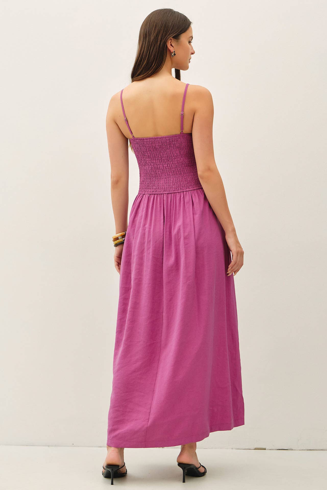 Mulberry Drop Waist Midi 