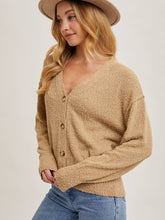 Load image into Gallery viewer, Taupe Button Down Cardigan
