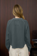 Load image into Gallery viewer, Snap Button Mock Neck Long Sleeve Top
