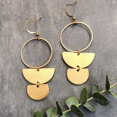 The Aurora Earrings GeoMetricGem