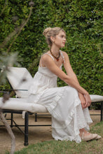 Load image into Gallery viewer, Eyelet Tie Shoulder Strap Top
